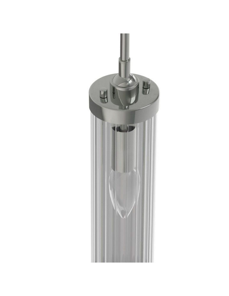 Pendant lamps - Orlicki Design Fiatto l Cromo 1xE14 max 12W LED 230V Chrome|Transparent OR84351 - product kolory-swiatla.pl 4