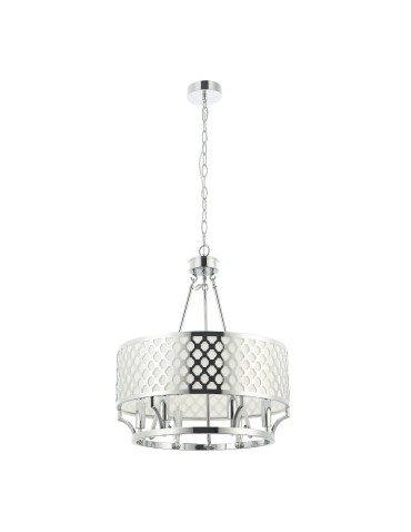 Orlicki Design Verno Cromo 6xE14 max 12W LED 230V Chrome|Cream White OR84375