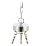 Hampton style pendant lamps - Orlicki Design Verno Cromo 6xE14 max 12W LED 230V Chrome|Cream White OR84375 - product 4