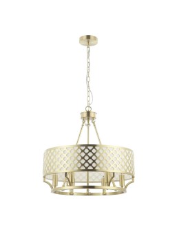 Orlicki Design Verno Old Gold 6xE14 max 12W LED 230V Satin Gold|Cream White OR84382