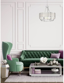 Orlicki Design Verno Old Gold 6xE14 max 12W LED 230V Złoty satynowy|Biały kremowy OR84382 - produkt 2