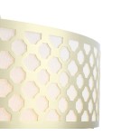 Hampton style chandeliers - Orlicki Design Verno Old Gold 6xE14 max 12W LED 230V Satin Gold|Cream White OR84382 - product 4