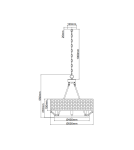 Hampton style chandeliers - Orlicki Design Verno Old Gold 6xE14 max 12W LED 230V Satin Gold|Cream White OR84382 - product 6