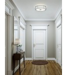 Hampton ceiling lamps - Orlicki Design Pirelo PL Cromo 3xE14 max 12W LED 230V Chrome|Cream White OR84399 - product 2