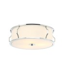 Hampton ceiling lamps - Orlicki Design Pirelo PL Cromo 3xE14 max 12W LED 230V Chrome|Cream White OR84399 - product 3