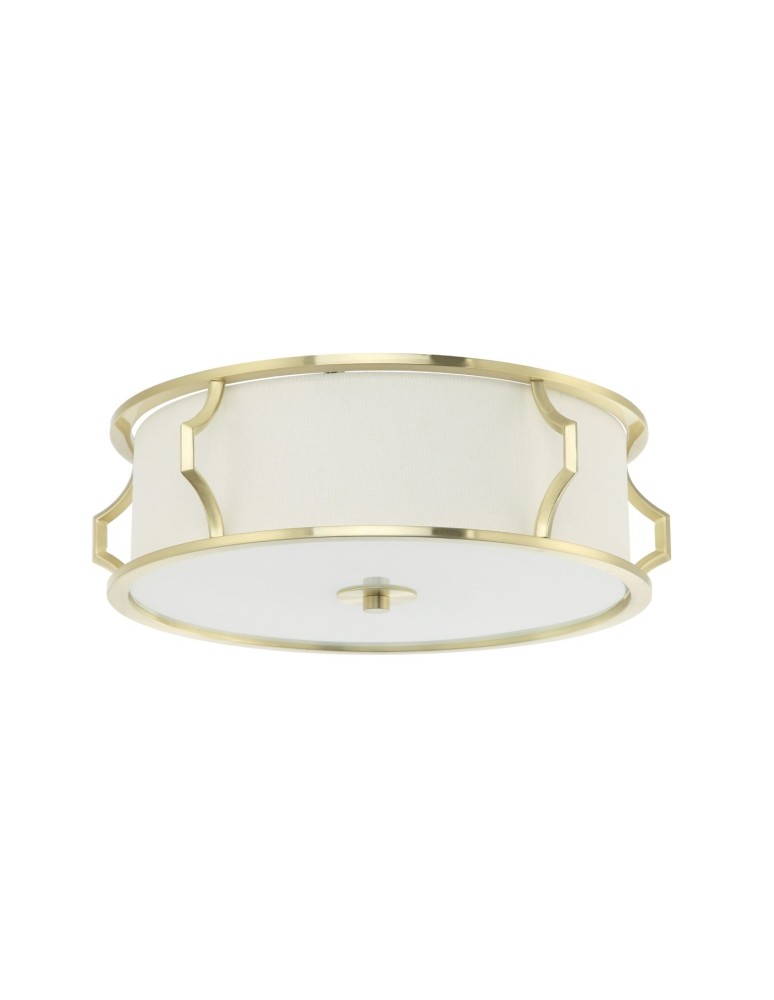 Orlicki Design Pirelo PL Old Gold 3xE14 max 12W LED 230V Satin Gold|Cream White OR84405