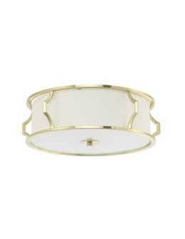 Orlicki Design Pirelo PL Old Gold 3xE14 max 12W LED 230V Satin Gold|Cream White OR84405