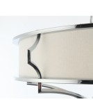 Hampton ceiling lamps - Orlicki Design Stesso PL Cromo M 4xE27 max 12W LED 230V Chrome|Cream white|Matte white OR84412 - product 4