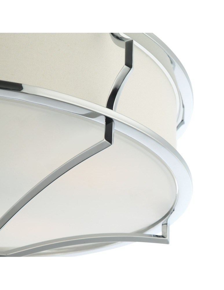 Hampton ceiling lamps - Orlicki Design Stesso PL Cromo L 6xE27 max 12W LED 230V Chrome|Cream white|Matte white OR84429 - product kolory-swiatla.pl 5
