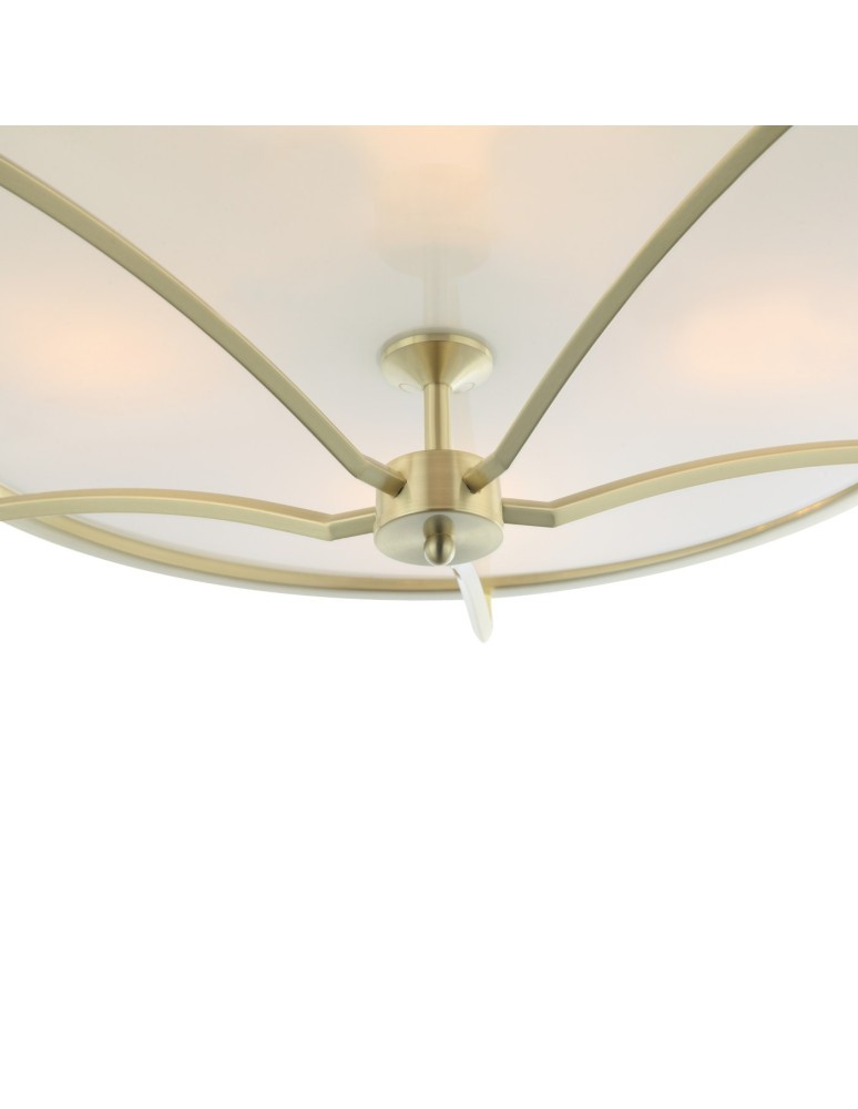 Orlicki Design Stesso PL Old Gold M 4xE27 max 12W LED 230V Satin gold|Cream white|Matte white OR84436