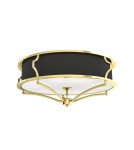 Hampton ceiling lamps - Orlicki Design Stesso PL Gold / Nero M 4xE27 max 12W LED 230V Gold|Black|Matte White OR84450 - product 1