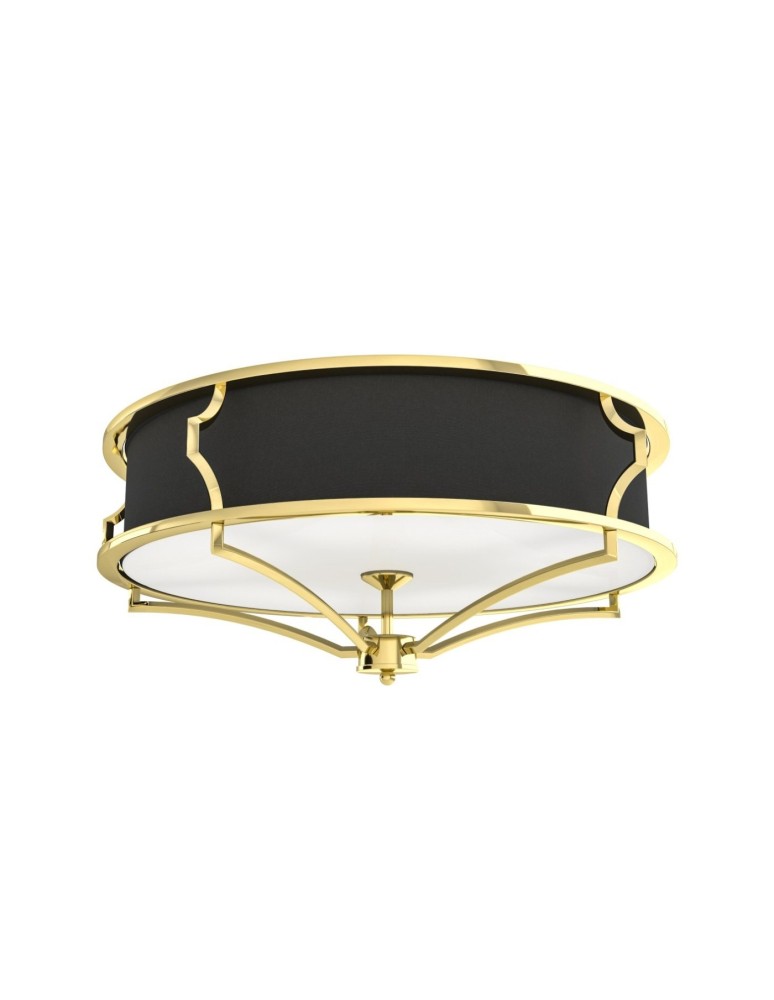 Hampton ceiling lamps - Orlicki Design Stesso PL Gold / Nero M 4xE27 max 12W LED 230V Gold|Black|Matte White OR84450 - product kolory-swiatla.pl 1