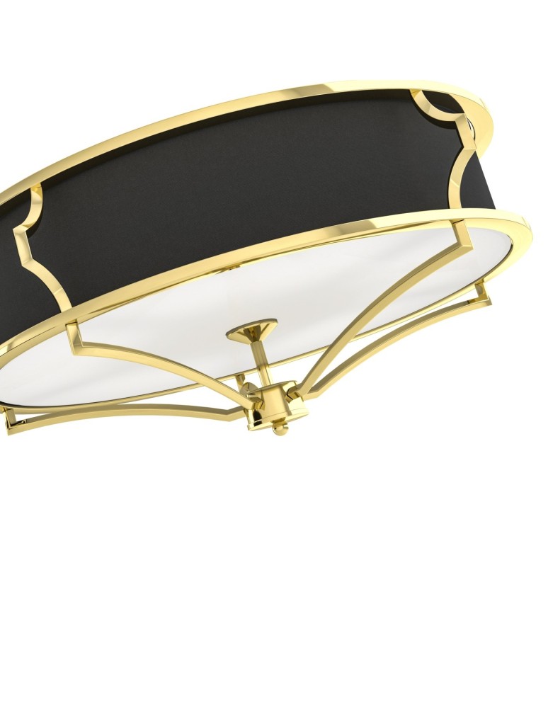 Hampton ceiling lamps - Orlicki Design Stesso PL Gold / Nero L 6xE27 max 12W LED 230V Gold|Black|Matte White OR84467 - product kolory-swiatla.pl 3