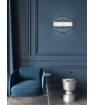 Wall lamps with lampshade - Orlicki Design Gerdo Parette Cromo 2xE14 max 12W LED 230V Chrome|Cream White OR84504 - product 2