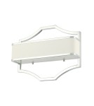 Wall lamps with lampshade - Orlicki Design Gerdo Parette Cromo 2xE14 max 12W LED 230V Chrome|Cream White OR84504 - product 3