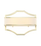 Hampton style wall lamps - Orlicki Design Gerdo Parette Old Gold 2xE14 max 12W LED 230V Satin Gold|Cream White OR84511 - product 1