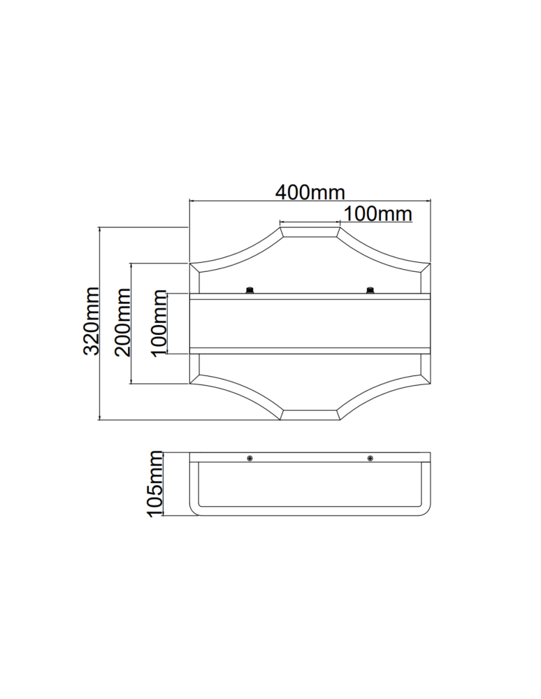 Hampton style wall lamps - Orlicki Design Gerdo Parette Old Gold 2xE14 max 12W LED 230V Satin Gold|Cream White OR84511 - product kolory-swiatla.pl 5
