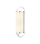 Hampton style wall lamps - Orlicki Design Libero Parette Cromo 2xE14 max 12W LED 230V Chrome|Cream White OR84528 - product 3