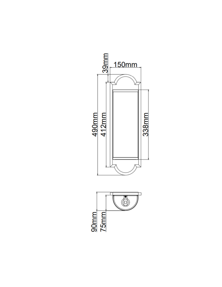 Hampton style wall lamps - Orlicki Design Libero Parette Gold 2xE14 max 12W LED 230V Gold|Black OR84535 - product kolory-swiatla.pl 4