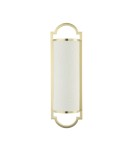 Hampton style wall lamps - Orlicki Design Libero Parette Old Gold 2xE14 max 12W LED 230V Satin Gold|Cream White OR84542 - product 1