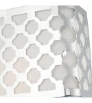 Wall lamps with lampshade - Orlicki Design Verno Parette Cromo 2xE14 max 12W LED 230V Chrome|Cream White OR84597 - product 5