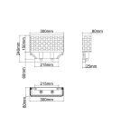 Wall lamps with lampshade - Orlicki Design Verno Parette Cromo 2xE14 max 12W LED 230V Chrome|Cream White OR84597 - product 6