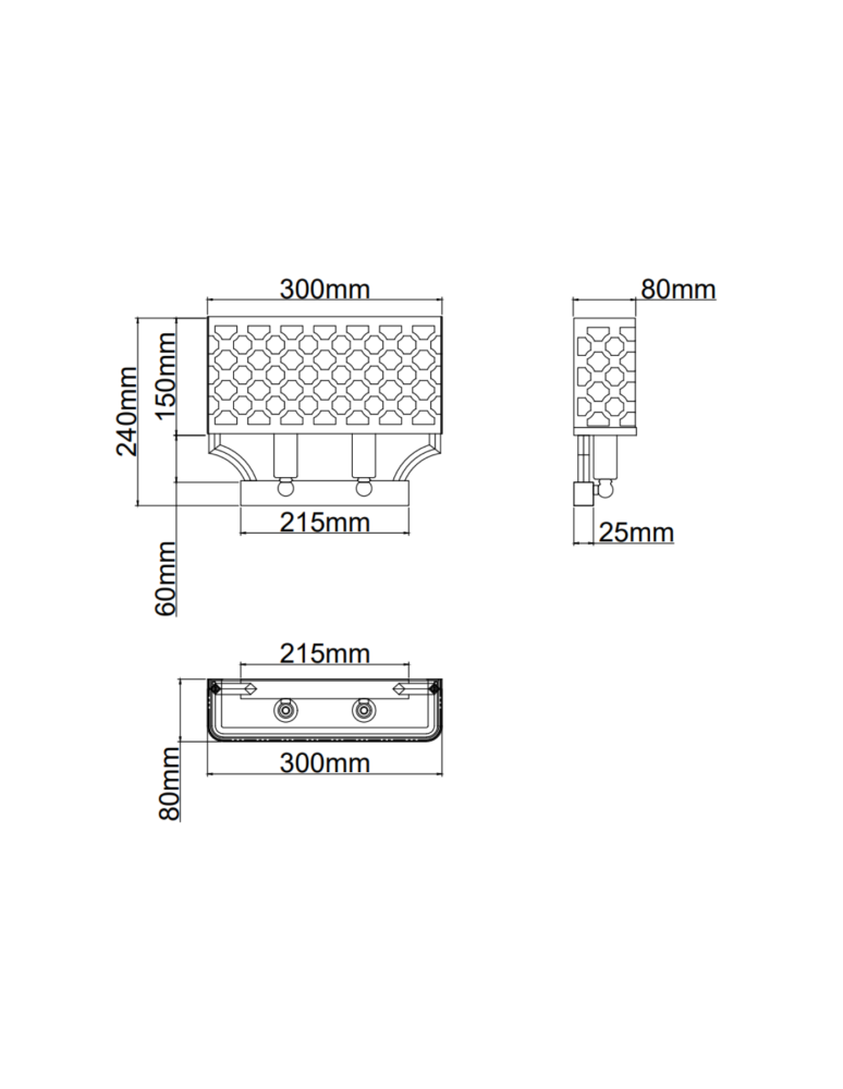 Wall lamps with lampshade - Orlicki Design Verno Parette Cromo 2xE14 max 12W LED 230V Chrome|Cream White OR84597 - product kolory-swiatla.pl 6
