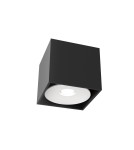 Ceiling luminaires for replaceable light source - Orlicki Design Cardi l Small Nero / Bianco 1xGU10 max 8W LED 230V Black|White OR84658 - product 1