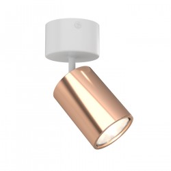 Orlicki Design Kika Mobile Bianco / Rose Gold 1xGU10 max 8W LED 230V Biały|Różowe złoto OR84696