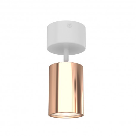 Orlicki Design Kika Mobile Bianco / Rose Gold 1xGU10 max 8W LED 230V Biały|Różowe złoto OR84696