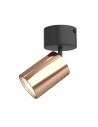 Orlicki Design Kika Mobile Nero / Rose Gold 1xGU10 max 8W LED 230V Czarny|Różowe złoto OR84726