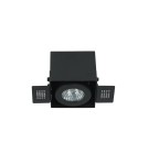 Frameless flush-mounted lamps - trimless - Orlicki Design Sotto Nero 1xGU10 max 8W LED 230V Black OR84757 - product 1