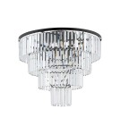 Ceiling lamps with crystals - Nowodvorski CRISTAL L Ceiling Plafond Max power 60W E14 Transparent 7630 - product 1