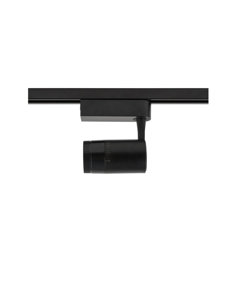 Lamps for 1 phase busbars - Nowodvorski PROFILE ZOOM LED Configurable System PROFILE luminaire Max power 9W LED Black 7625 - product kolory-swiatla.pl 4