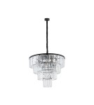 Glamour chandeliers - Nowodvorski CRISTAL L Ceiling Chandelier Max power 40W E14 Transparent 7614 - product 1