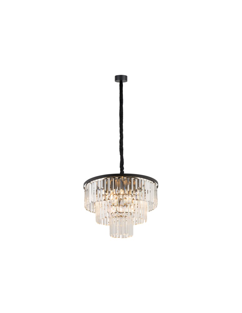 Glamour chandeliers - Nowodvorski CRISTAL M Ceiling Chandelier Max power 40W E14 Transparent 7616 - product kolory-swiatla.pl 2