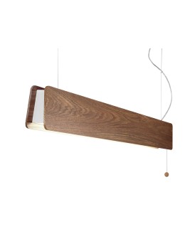 Nowodvorski OSLO LED 90 Ceiling Pendant Max power 16W LED TUBE T8 Burnt Oak 7522