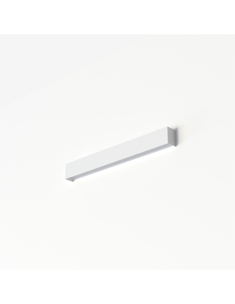 Wall lamps - Nowodvorski STRAIGHT WALL LED S Wall Socket Max power 11W LED TUBE T8 White 7568 - product kolory-swiatla.pl 1