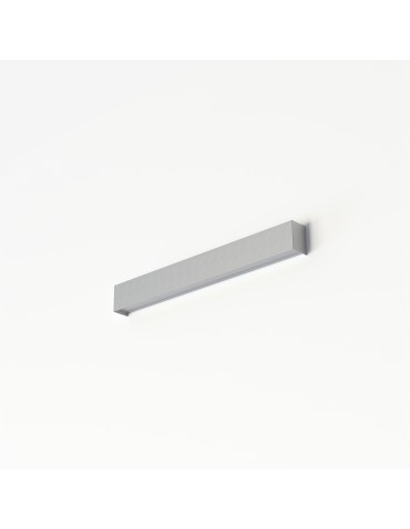 Nowodvorski STRAIGHT WALL LED S Wall lamp Max power 11W LED TUBE T8 Silver 7565
