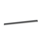Modern ceiling lamps - Nowodvorski SOFT CEILING LED 120X6 Ceiling Plafond Max power 22W LED TUBE T8 Graphite 7524 - product 2