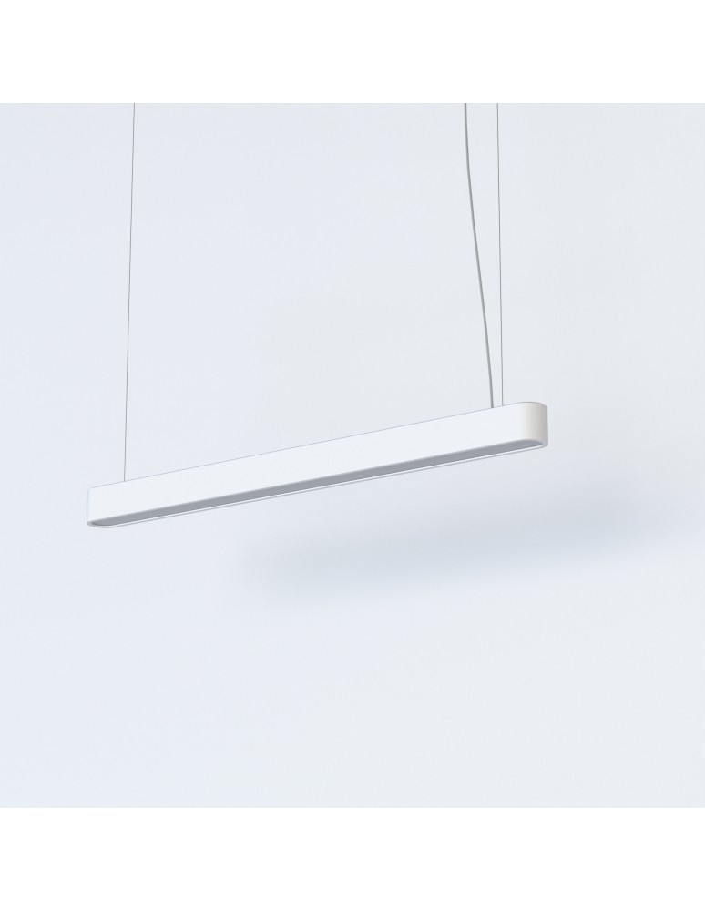 Pendant lamps - Nowodvorski SOFT LED 90X6 Suspended Ceiling Max power 16W LED TUBE T8 White 7547 - product kolory-swiatla.pl 1