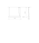 Pendant lamps - Nowodvorski SOFT LED 90X6 Suspended Ceiling Max power 16W LED TUBE T8 White 7547 - product 5