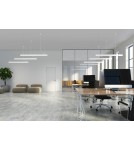 Pendant lamps - Nowodvorski SOFT LED 90X6 Suspended Ceiling Max power 16W LED TUBE T8 White 7547 - product 6