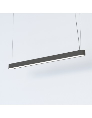 Nowodvorski SOFT LED  120X6 Sufitowa Wisząca Max moc 22W LED TUBE T8  Grafitowy 7525 - produkt 2