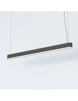Nowodvorski SOFT LED  120X6 Sufitowa Wisząca Max moc 22W LED TUBE T8  Grafitowy 7525 - produkt 2