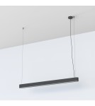 Pendant lamps - Nowodvorski SOFT LED 120X6 Ceiling Pendant Max power 22W LED TUBE T8 Graphite 7525 - product 4
