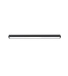 Modern ceiling lamps - Nowodvorski STRAIGHT CEILING LED L Ceiling Plafond Max power 22W LED TUBE T8 Black 7600 - product 1
