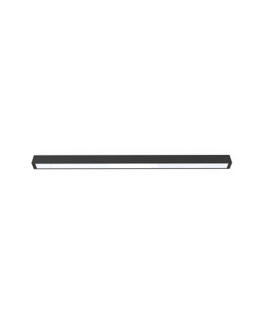 Nowodvorski STRAIGHT CEILING LED L Ceiling Plafond Max power 22W LED TUBE T8 Black 7600