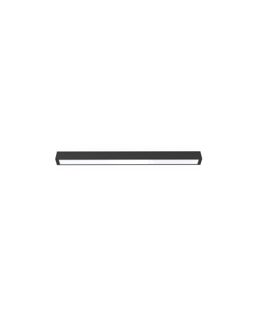 Nowodvorski STRAIGHT CEILING LED M Ceiling Plafond Max power 16W LED TUBE T8 Black 7598