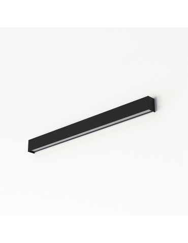 Nowodvorski STRAIGHT WALL LED M Wall lamp Max power 16W LED TUBE T8 Black 7594